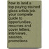 How to Land a Top-Paying Stained Glass Artists Job: Your Complete Guide to Opportunities, Resumes and Cover Letters, Interviews, Salaries, Promotions