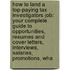 How to Land a Top-Paying Tax Investigators Job: Your Complete Guide to Opportunities, Resumes and Cover Letters, Interviews, Salaries, Promotions, Wha