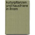 Kulturpflanzen und Hausthiere in ihrem 