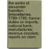 The Works Of Alexander Hamilton: [Miscellanies, 1789-1795: France; Duties On Imports; National Bank; Manufactures; Revenue Circulars; Reports On Claim