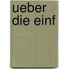 Ueber die Einf door Carl Hegel