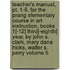 Teacher's Manual, Pt. 1-6, For The Prang Elementary Course In Art Instruction, Books 1[-12] Third[-eighth] Year, By John S. Clark, Mary Dana Hicks, Walter S. Perry Volume 5