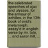 The Celebrated Speeches of Ajax and Ulysses, for the Armour of Achilles. in the 13th Book of Ovid's Metamorph. Essay'd in English Verse by Mr. Tate, ... and Aaron Hill, ...