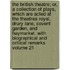 The British Theatre; Or, a Collection of Plays, Which Are Acted at the Theatres Royal, Drury Lane, Covent Garden, and Haymarket. with Biographical and Critical Remarks Volume 21