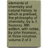 Elements of Chemistry and Natural History. to Which Is Prefixed, the Philosophy of Chemistry. by A. F. Fourcroy. Fifth Edition, with Notes, by John Thomson, .. in Three Volumes. Volume 2 of 3