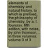 Elements of Chemistry and Natural History. to Which Is Prefixed, the Philosophy of Chemistry. by A. F. Fourcroy. Fifth Edition, with Notes, by John Thomson, .. in Three Volumes. Volume 3 of 3