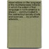 Observations on the Language of the Muhhekaneew Indians; In Which the Extent of That Language in North-America Is Shewn; ... Communicated to the Connecticut Society of Arts and Sciences, ... by Jonathan Edwards, ...