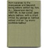 From Saranac to the Marquesas and Beyond; Being Letters Written by Mrs. M.I. Stevenson During 1887-88, to Her Sister, Jane Whyte Balfour, with a Short Introd. by George W. Balfour. Edited and Arr. by Marie Clothilde Balfour