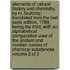 Elements of Natural History and Chemistry. by M. Fourcroy; Translated from the Last Paris Edition, 1789, Being the Third, with an Alphabetical Comparative View of the Ancient and Modern Names of Chemical Substances Volume 2 of 3