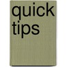 Quick Tips door Susan Shafer