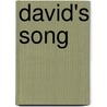 David's Song door Betty Bunsell Franklin