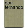 Don Fernando door W. Somerset Maugham