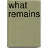 What Remains