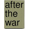 After the War door Tim Cooke