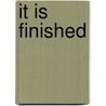 It Is Finished door David Wilkerson
