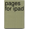 Pages for iPad door Peachpit Press