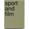 Sport and Film door Sean Crosson