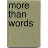 More Than Words by Susan Mallery