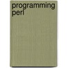 Programming Perl door Tom Christiansen