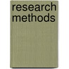 Research Methods door Geoff Lancaster