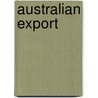 Australian Export door Justin Malbon