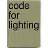 Code For Lighting by Cibse