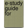 E-Study Guide For door Robert Benedetti