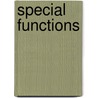 Special Functions by Roderick Wong