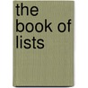 The Book Of Lists door David Wallechinsky