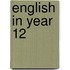 English in Year 12