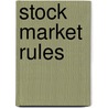 Stock Market Rules door Michael D. Sheimo