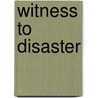 Witness to Disaster by Judy Fradin
