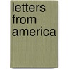 Letters from America door Rupert Brooke