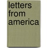 Letters from America by P. Thompson
