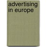 Advertising in Europe by Silke Tischendorf