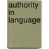 Authority in Language