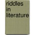 Riddles in Literature