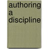 Authoring A Discipline door Jean Piaget