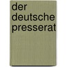 Der Deutsche Presserat door Stefan Meingast