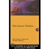Fifty Eastern Thinkers door Robert Wilkinson