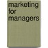 Marketing For Managers