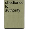 Obedience to Authority door H.W. Richardson