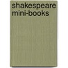 Shakespeare Mini-Books by Jeannette Sanderson