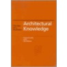 Architectural Knowledge door Francis Duffy
