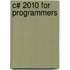 C# 2010 for Programmers