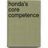 Honda's Core Competence