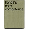 Honda's Core Competence door Manja Ledderhos