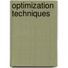 Optimization Techniques door Cornelius T. Leondes