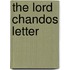 The Lord Chandos Letter