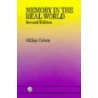 Memory in the Real World door Gillian Cohen